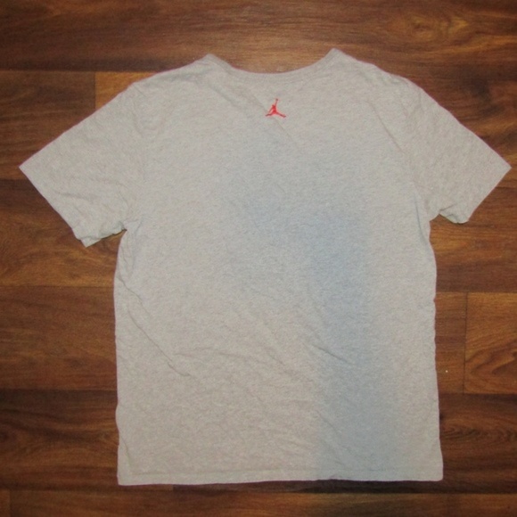 Air Jordan 7 Olympic Sz Large T Shirt Grey - Picture 4 of 5